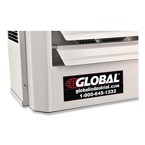 Global Industrial Unit Heater, Horizontal or Vertical Downflow, 5,000 W, 14.13 x 8.5 x 16, White (246725)