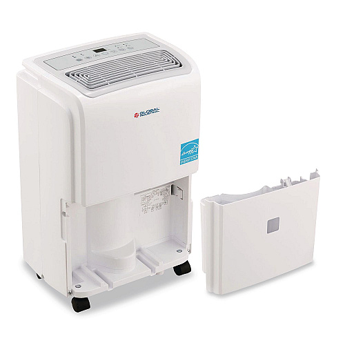 Global Industrial Portable Dehumidifier, 9.62 x 9.62 x 19.68, White (246731)