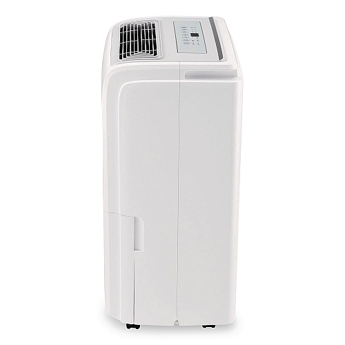 Global Industrial Portable Dehumidifier with Pump and Wi-Fi, 9.62 x 11.62 x 19.87, White (246733)