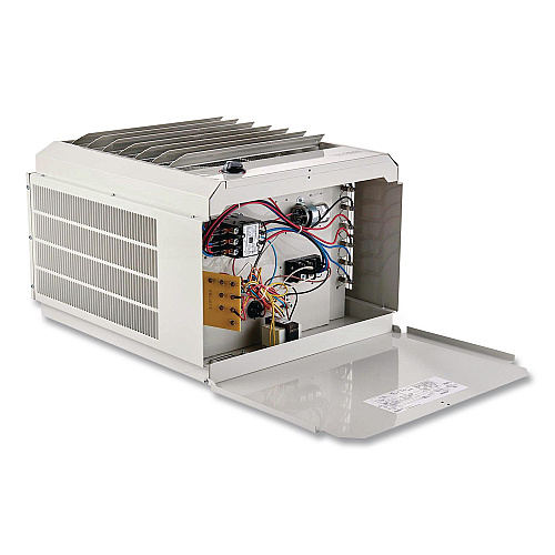Global Industrial Unit Heater, Horizontal or Vertical Downflow, 15,000 W, 19 x 13.75 x 21.44, White (246134)