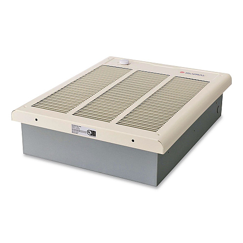 Global Industrial Fan Forced Wall Heater with Enclosed Motor, 4,000 W, 15.75 x 5 x 19.25, White (246743)
