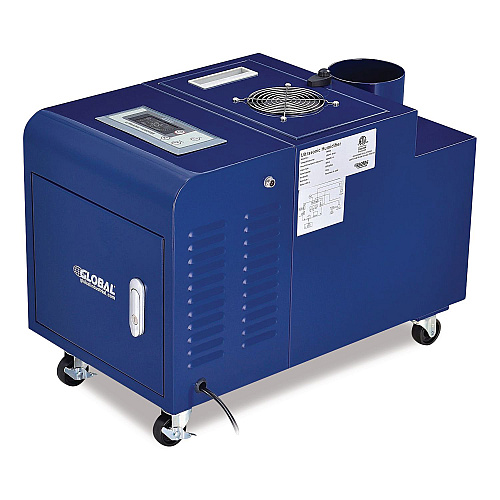 Global Industrial Ultrasonic Humidifier, 38 Pint Tank Capacity, 13.75 x 23.62 x 18.25, 300 Pint Output, Blue (246137)