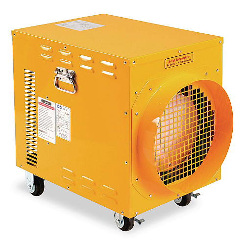 Global Industrial Portable Electric Heater, 15,000 W, 16.62 x 24.5 x 23, Yellow (246552)