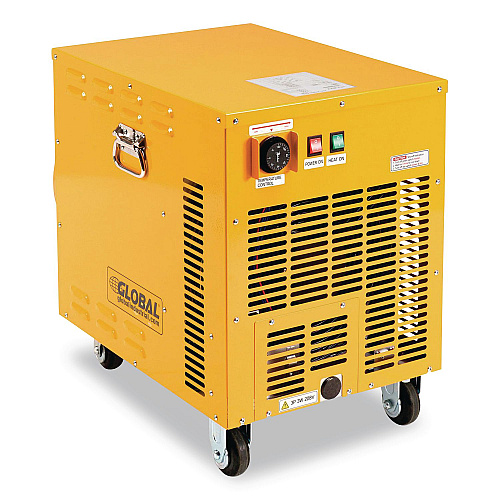 Global Industrial Portable Electric Heater, 15,000 W, 16.62 x 24.5 x 23, Yellow (246552)