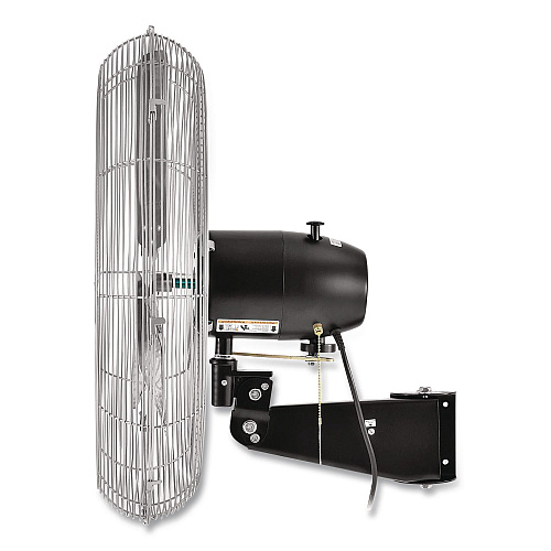 Global Industrial Deluxe Oscillating Wall Mount Fan, 24" (258321)