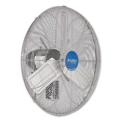 Global Industrial Deluxe Oscillating Wall Mount Fan, 24" (258321)