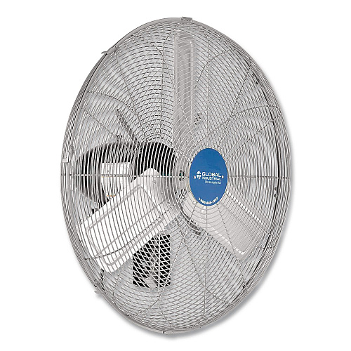 Global Industrial Deluxe Oscillating Wall Mount Fan, 30" (258322)