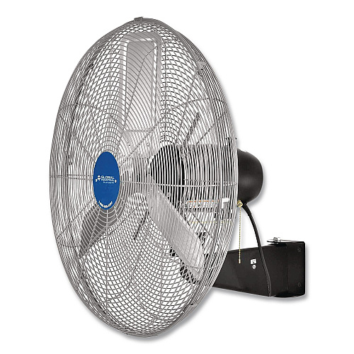 Global Industrial Deluxe Oscillating Wall Mount Fan, 30" (258322)