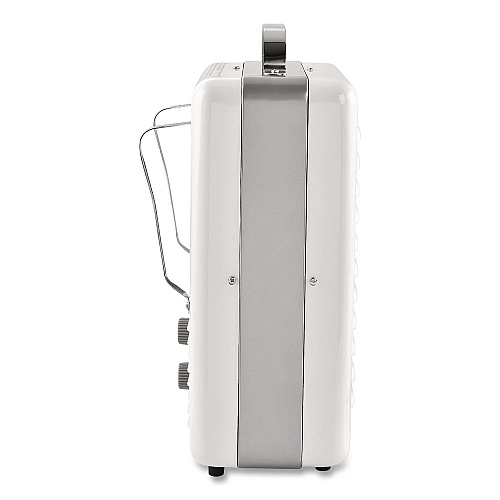 Global Industrial Portable Milkhouse Style Electric Heater, 1,500 W, 8 x 10.25 x 15.75, White (246098)