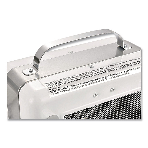 Global Industrial Portable Milkhouse Style Electric Heater, 1,500 W, 8 x 10.25 x 15.75, White (246098)