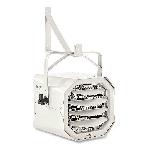 Global Industrial Unit Heater, Horizontal Downflow, 10,000 W, 18.13 x 16.75 x 16.06, White (246102)