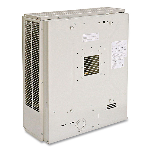 Global Industrial Unit Heater Horizontal or Vertical Downflow, Multi-Watt, 5,600 W/7,500 W, 19 x 8.5 x 21.43, White (246132)