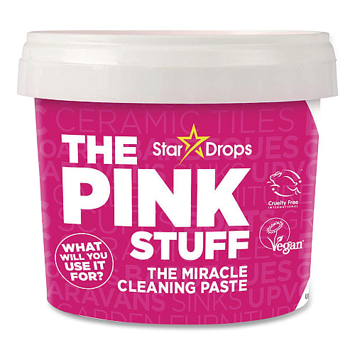 The Pink Stuff Miracle Cleaning Paste, Floral Scent, 17.6 oz Jar, 6/Carton (823781CT)