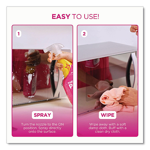 The Pink Stuff Miracle Multi-Purpose Cleaner, Floral Scent, 25.4 oz Spray Bottle, 4/Carton (823788CT)