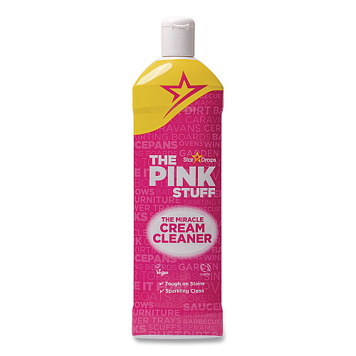 The Pink Stuff Miracle Cream Cleaner, Floral Scent, 16.69 oz Bottle, 6/Carton (823784CT)