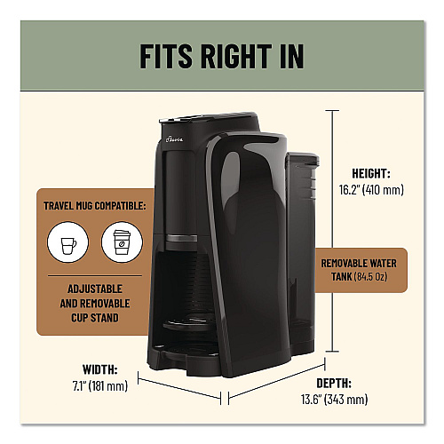 Flavia Aroma Brewer, Cool Gray (18001473)