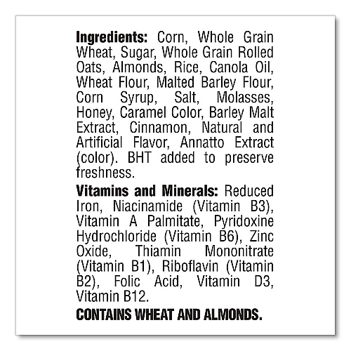 Post Honey Bunches of Oats with Almonds, 2 Bags/Box, 48 oz Box (22002622)