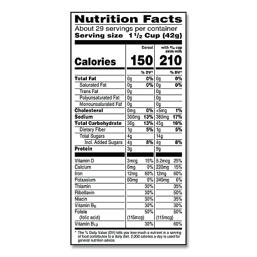 Kellogg's Corn Flakes Cereal,  2 Bags/Box,  43 oz Box (22002626)