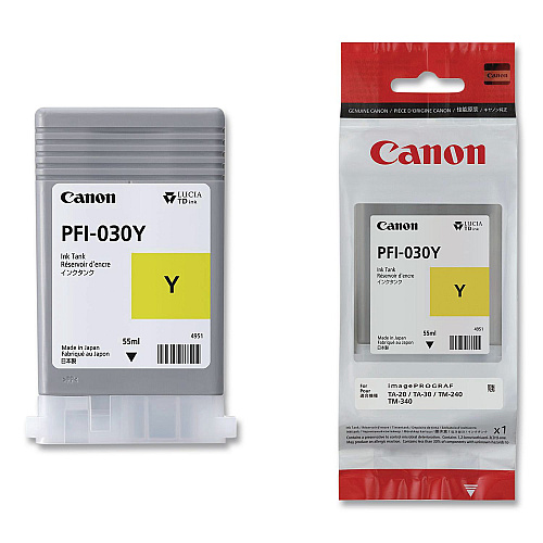 Canon 3492C001 (PFI-030) Ink, Yellow