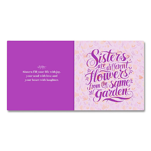 Willow Creek Press Sisters Hardcover Book, 96 Pages (49762)