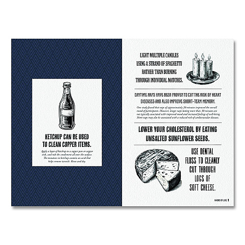 Willow Creek Press Hacks of Life Softcover Book, Paperback, 112 Pages (49779)