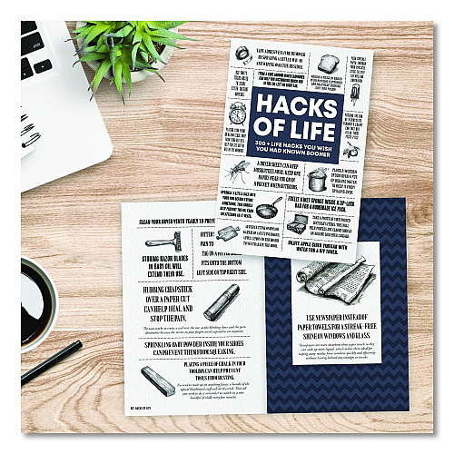Willow Creek Press Hacks of Life Softcover Book, Paperback, 112 Pages (49779)