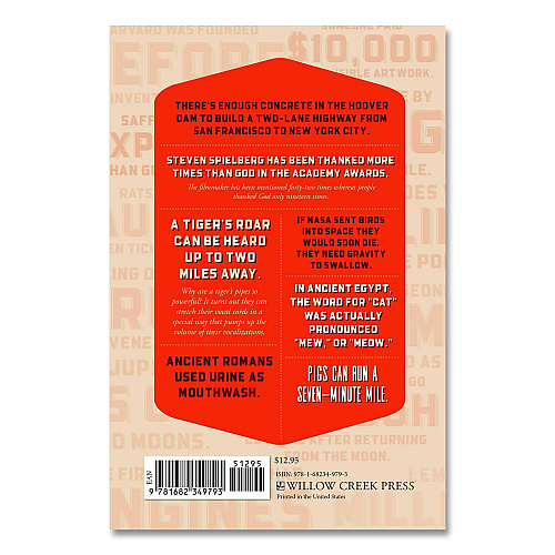 Willow Creek Press Facts Crazier Than Fiction Softcover Book, Paperback, 112 Pages (49793)