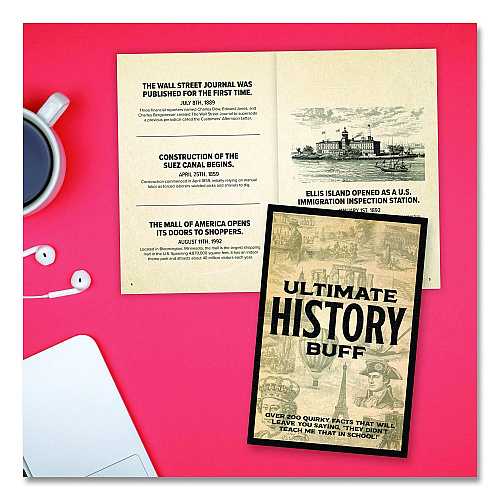 Willow Creek Press Ultimate History Buff Softcover Book, Paperback, 112 Pages (49830)