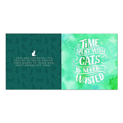 Willow Creek Press Love Cats (A Book For People Who) Hardcover Book, 96 Pages (49885)