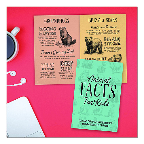 Willow Creek Press Animal Facts for Kids Softcover Book, Paperback, 112 Pages (49908)
