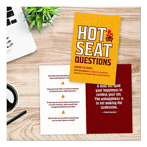 Willow Creek Press Hot Seat Questions Softcover Book, Paperback, 112 Pages (49915)
