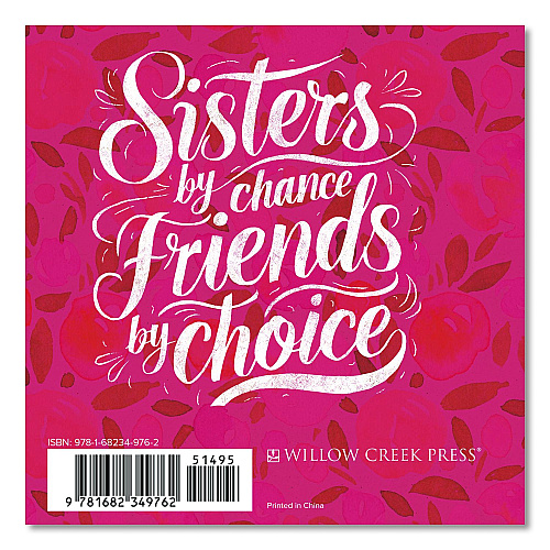Willow Creek Press Sisters Hardcover Book, 96 Pages (49762)