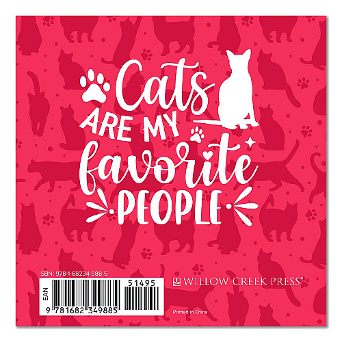 Willow Creek Press Love Cats (A Book For People Who) Hardcover Book, 96 Pages (49885)