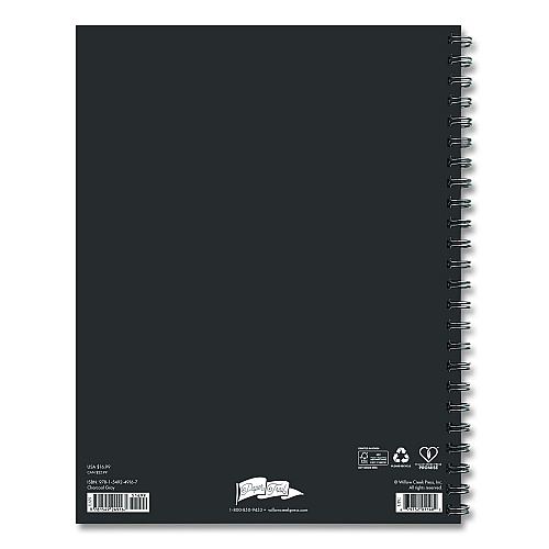 Willow Creek Press Charcoal Gray Undated Monthly Planner, 11 x 8.5, Charcoal Gray, Undated (49167)