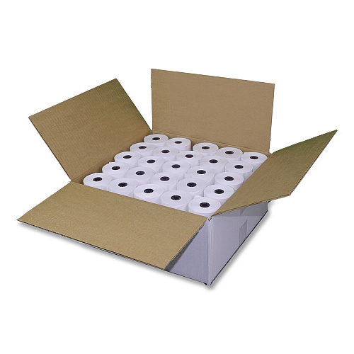 Alliance Phenol-Free Thermal POS Paper Rolls, 2.25" x 50 ft, White, 50 Rolls/Carton (3735)