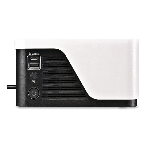 APC Back-UPS BE500G3 Battery Backup System, 6 Outlets, 500 VA, 490 J