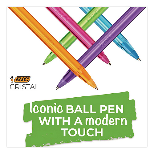 BIC Plan It Sets Ballpoint Pen and Highlighter Pack, Assorted Colors, (5) Highlighters, (5) Pens (WMSBL10AST)
