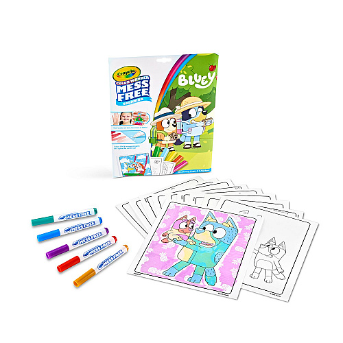 Crayola Color Wonder Bluey Coloring Book, Ages 3 and Up, 18 Pages (752805)