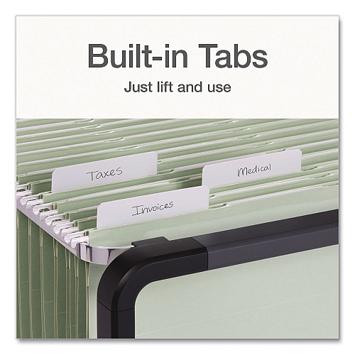 Pendaflex Ready-Tab Reinforced Hanging File Folders, Letter Size, 1/3-Cut Tabs, Sage Green, 20/Box (1009463)