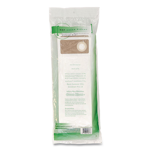 Green Klean GK-CarpTwn Replacement Bag, 10 Bags/Pack, 10 Packs/Carton
