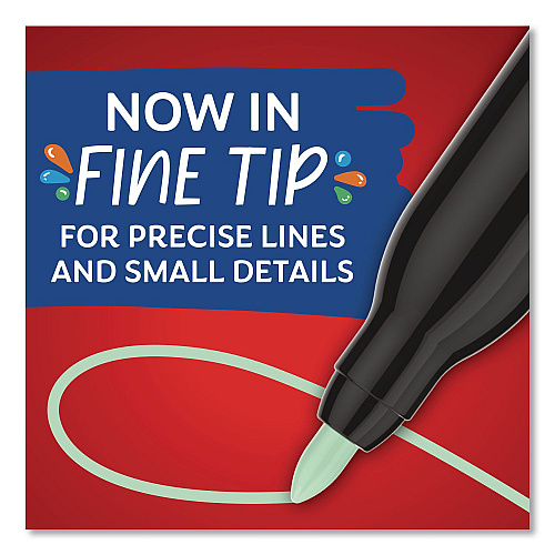 Sharpie Creative Markers, Fine Tip Bullet Tip, Assorted, 24/Pack (2209904)