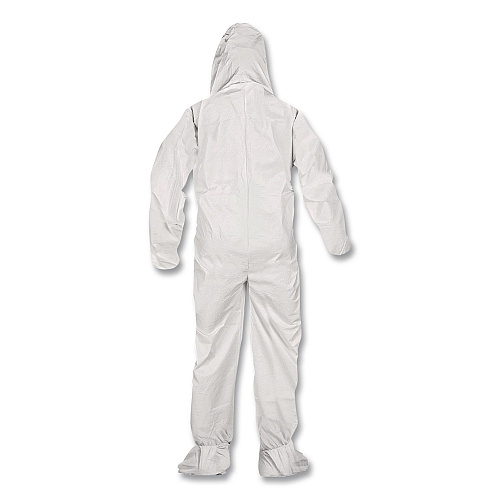 Ansell KleenGuard A40 Coveralls, 6X-Large, White, 25/Carton (30934)