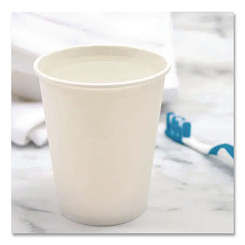 SOLO Paper Hot Cups, 10 oz, White, 50/Pack (370WPK)