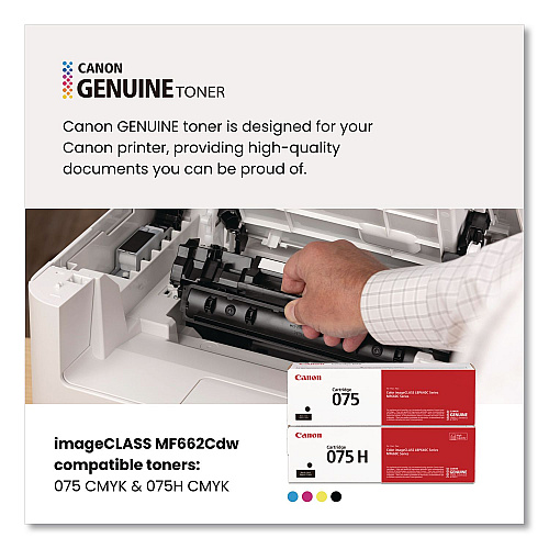 Canon imageCLASS MF662Cdw Wireless Multifunction Laser Printer, Copy/Print/Scan (6928C016)