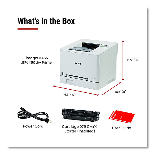 Canon imageCLASS LBP646Cdw Wireless Laser Printer (6929C008)