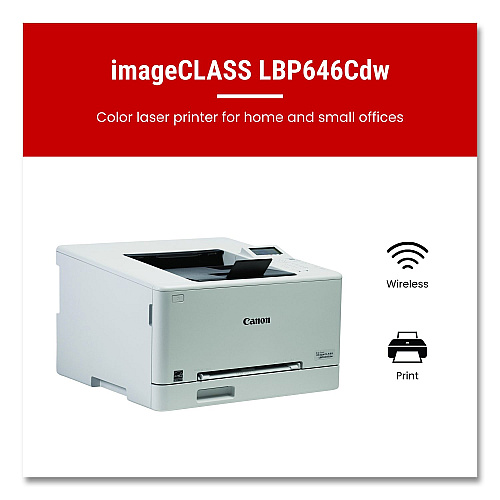 Canon imageCLASS LBP646Cdw Wireless Laser Printer (6929C008)