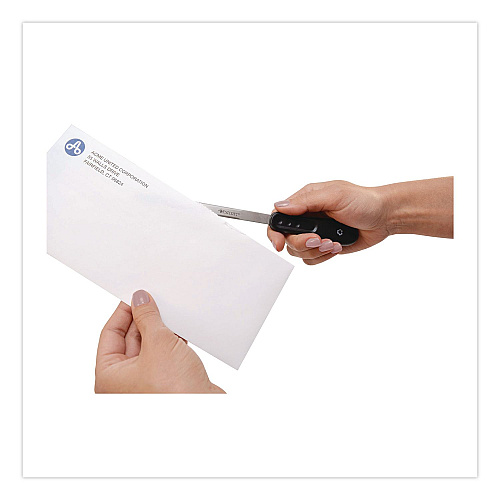 Westcott KleenEarth Recycled Letter Opener with Antimicrobial Protection, 9", Black (14821)