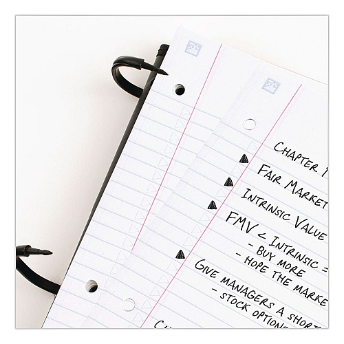 Five Star FLEX Notebinder, 1" TechLock Rings, 3-Subject, Medium/College Rule, Randomly Assorted Cover Colors, (120) 11 x 8.5 Sheets (08126)