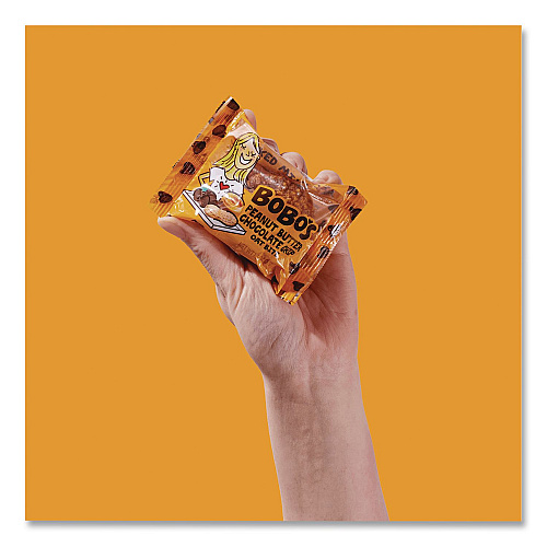 Bobo's Oatmeal Bites, Peanut Butter Chocolate Chip, 1.3 oz Individually Wrapped, 25/Box (00213)