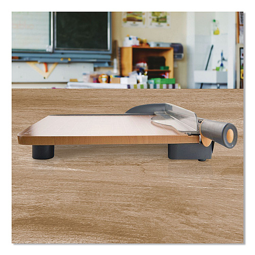 Westcott TrimAir Guillotine Paper Cutter, 30 Sheets, 12" Cut Length, 14.13 x 20.25 (15106)